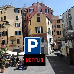 Apartment Houseingenoacenter2 Parking, Genoa